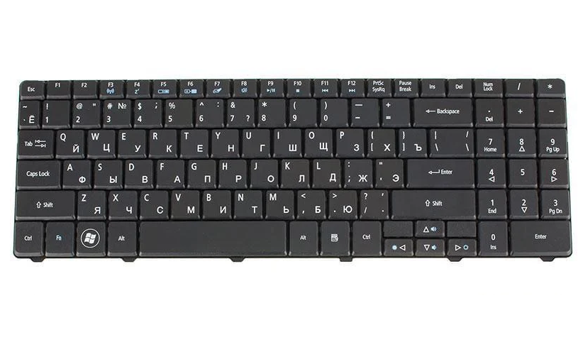 Клавиатура для ноутбука Acer Gateway EC58 Черный (160831)