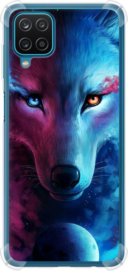 Чехол на Samsung Galaxy A12 A125F Арт-волк (3999sp-2201-42517)