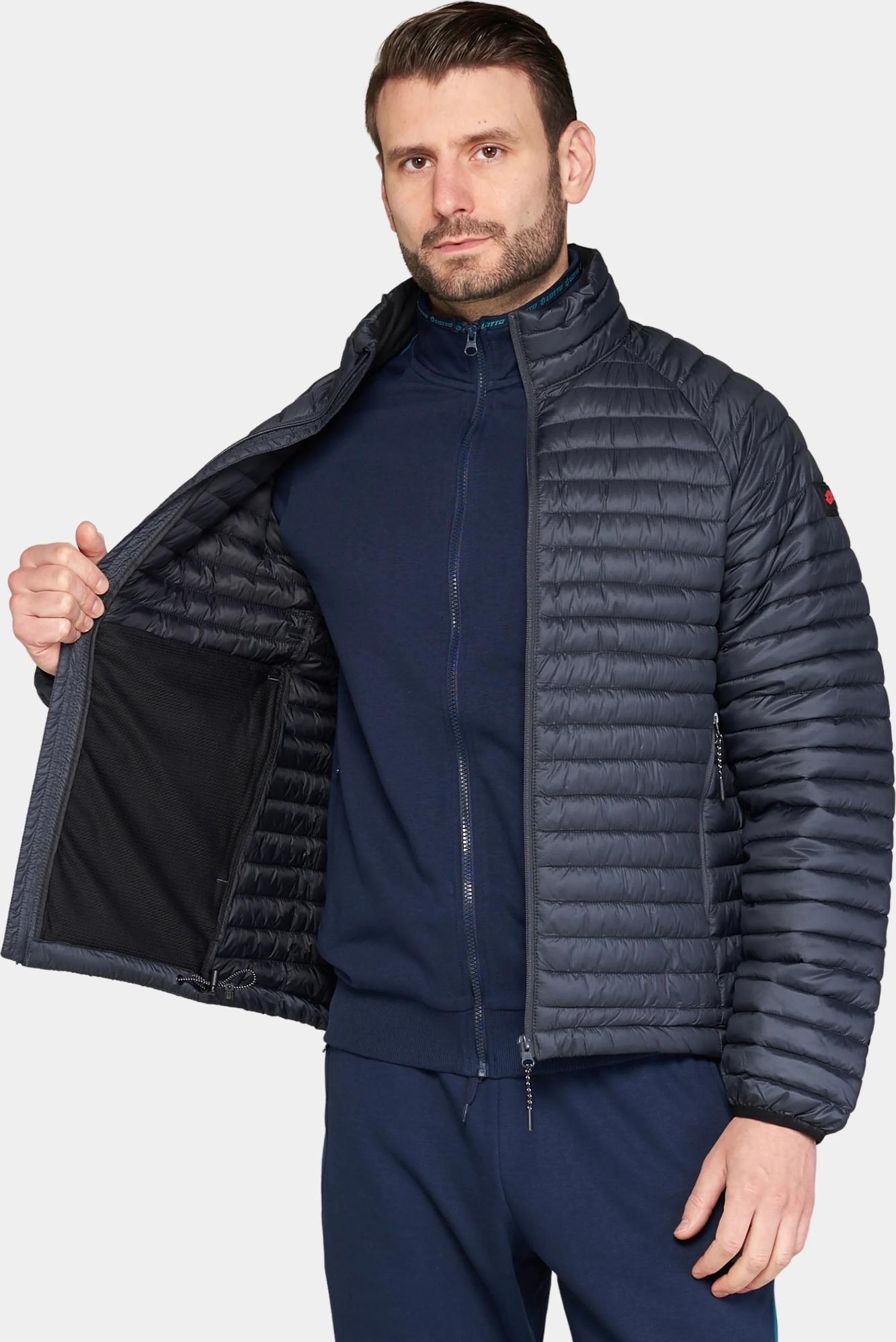 Куртка Lotto BOMBER GARDENA 221740/014 M Темно-сірий - фото 4 Куртка Lotto BOMBER GARDENA 221740/014 M Темно-сірий - фото 4