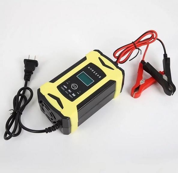 Зарядний пристрій для акумуляторів 12V 6A з LCD-дисплеєм
