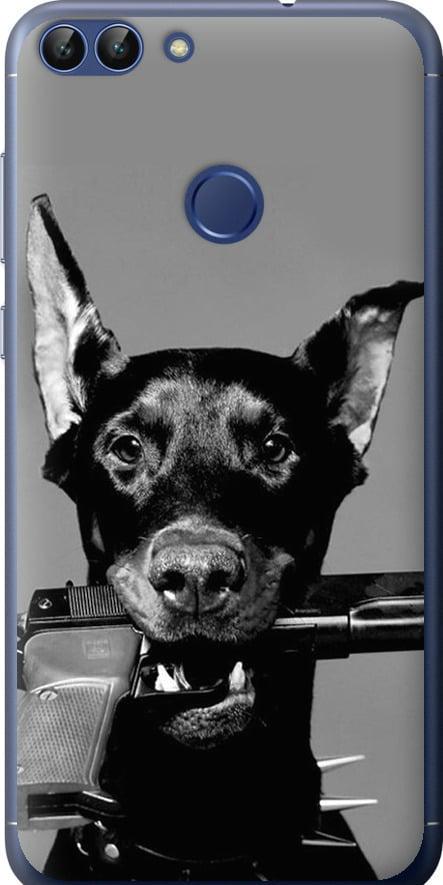 Чехол на Huawei P Smart Доберман (2745u-1346-42517)