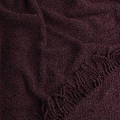 Плед букле 140х200 см Каштановий - фото 2