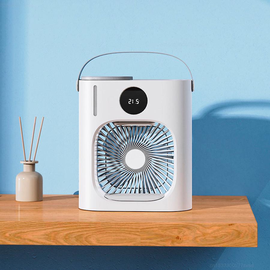 Вентилятор зі зволожувачем Xiaoda CL08 Mini Desktop Cooling Fan (XD-ZMLFS01) - фото 2