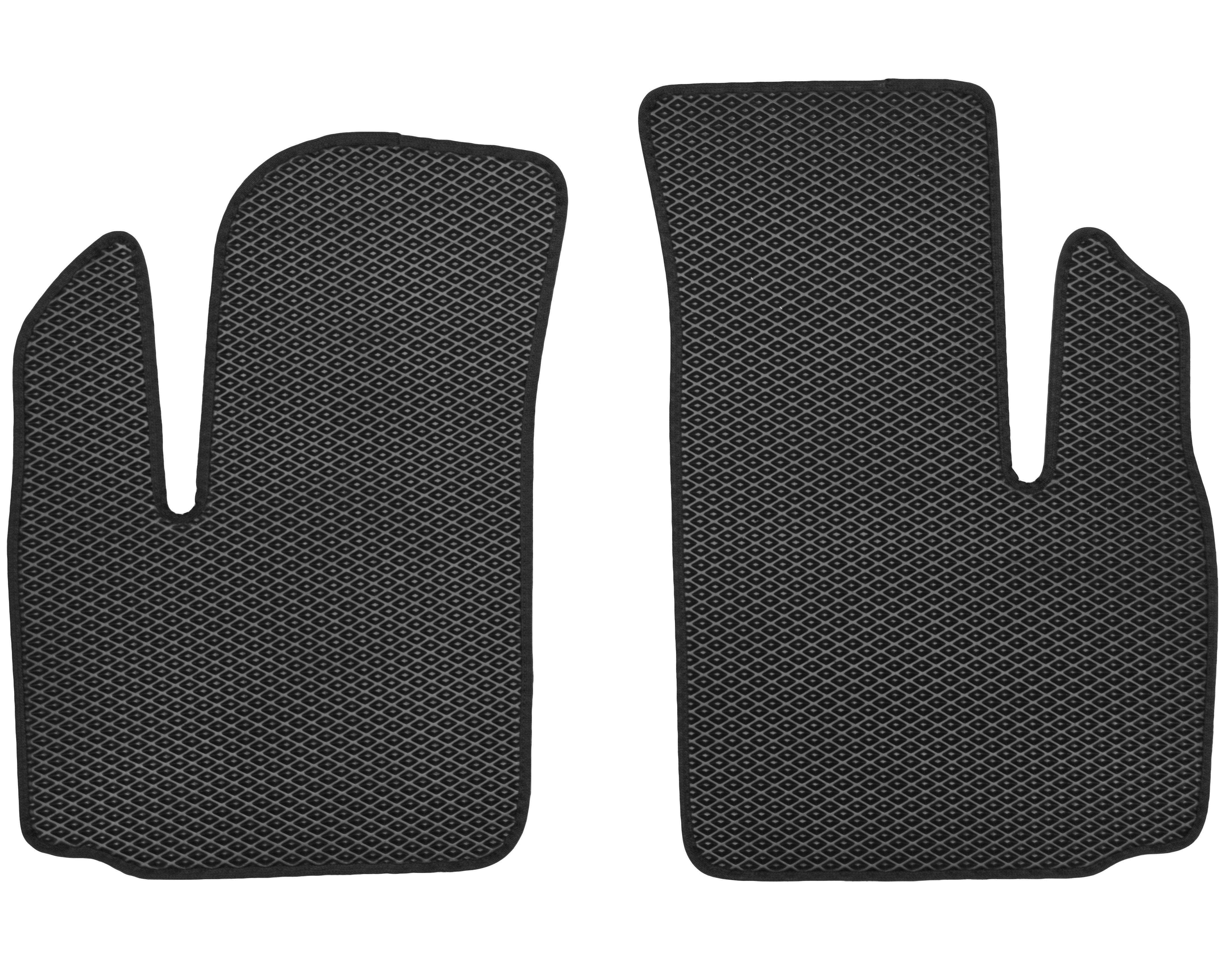 Коврики в салон передние для Fiat Doblo '01-09 EVA-полимерные Черный (169643) Коврики в салон передние для Fiat Doblo '01-09 EVA-полимерные Черный (169643)