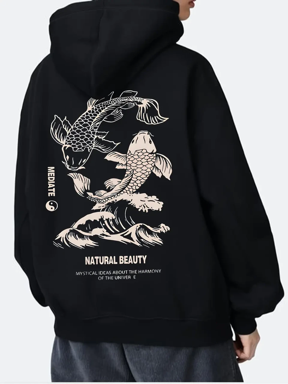 Худі жіноче з принтом Pin-000-2759 XXL Чорний (2700322448)