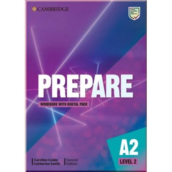 Рабочая тетрадь Cambridge English Prepare! Second Edition 2 Workbook with Digital Pack