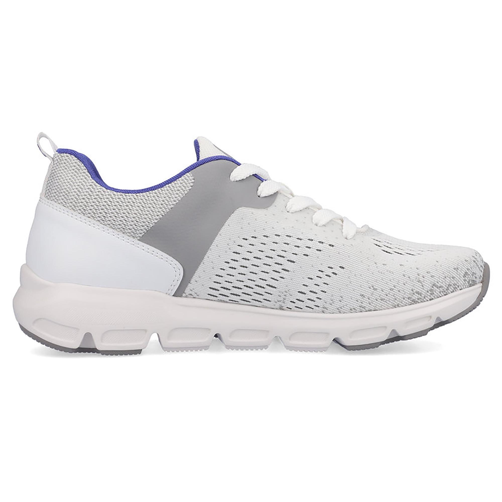 Кроссовки женские весенние Rieker р. 40 Белый/Серый (089320-40) - фото 7