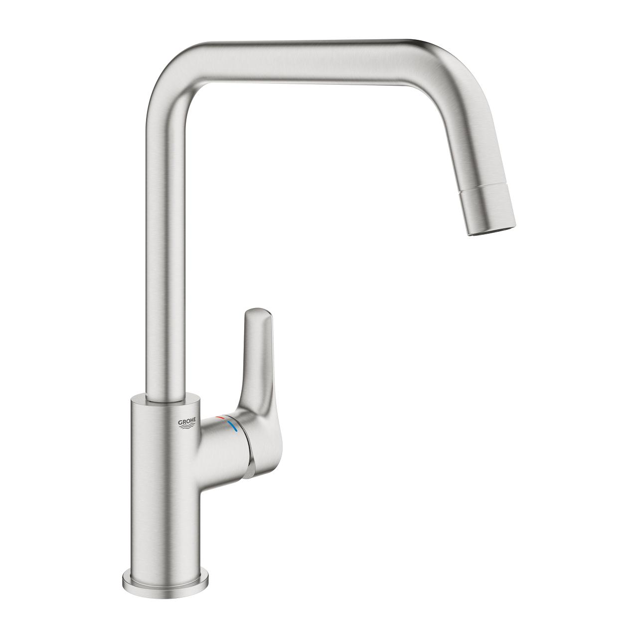 Смеситель для кухни Grohe Via 30568DC0 однорычажный Сатин (149863)
