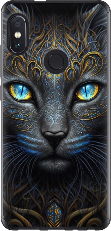 Чехол на Xiaomi Redmi Note 5 Кошка (5548t-1516-42517)