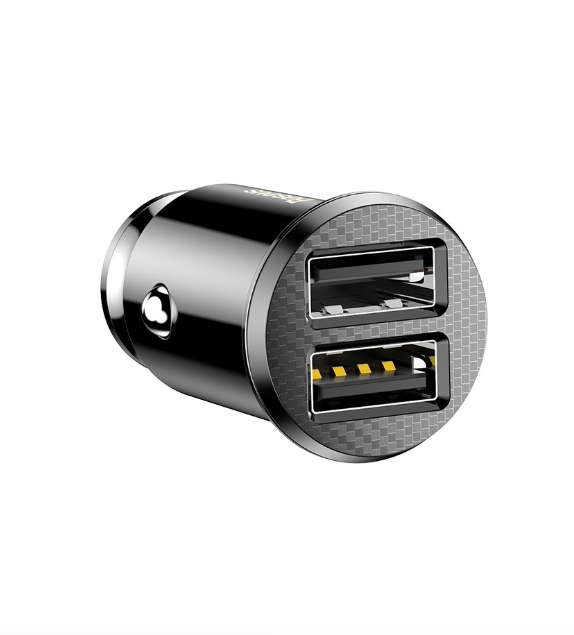 Зарядное устройство автомобильное Baseus CCALL-ML 2USB/5V 3,1A Black - фото 2