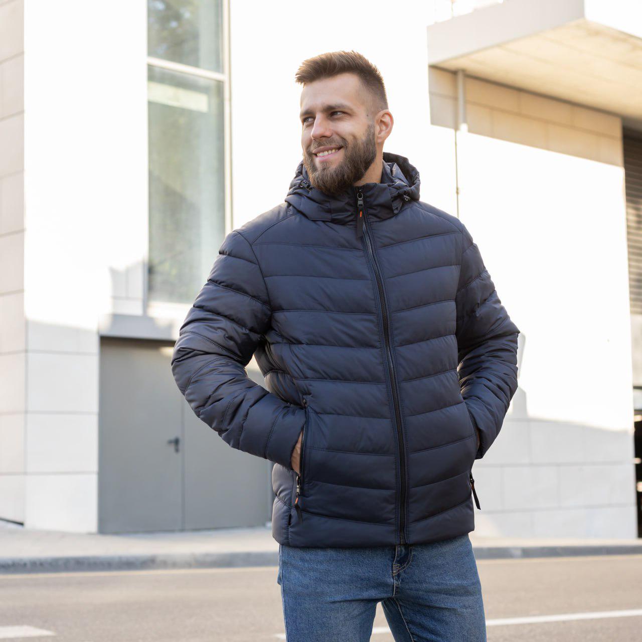 Куртка чоловіча зимова Vavalon 932-V р. 70 Синій (29134389)