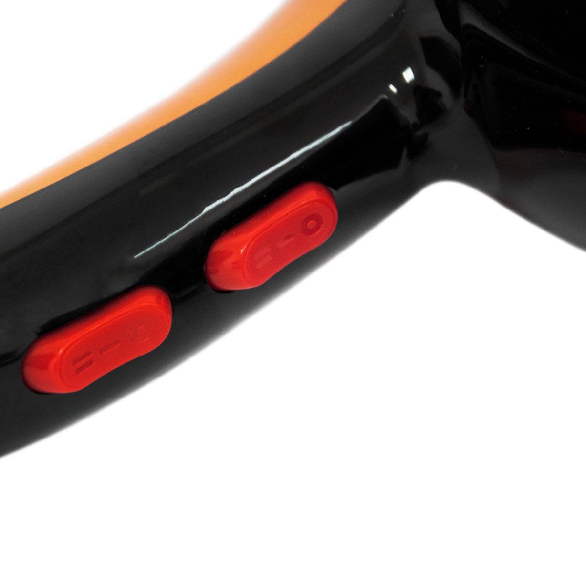 Фен для укладки волос Gemei GM-1766 2600 Вт Черный/Оранжевый (1010111-Other) - фото 4 Фен для укладки волос Gemei GM-1766 2600 Вт Черный/Оранжевый (1010111-Other) - фото 4