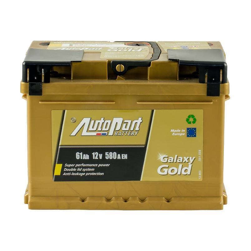 Аккумулятор Autopart Galaxy Gold 61 Ah/12V sb Ca-Ca (ARL060-GG0)