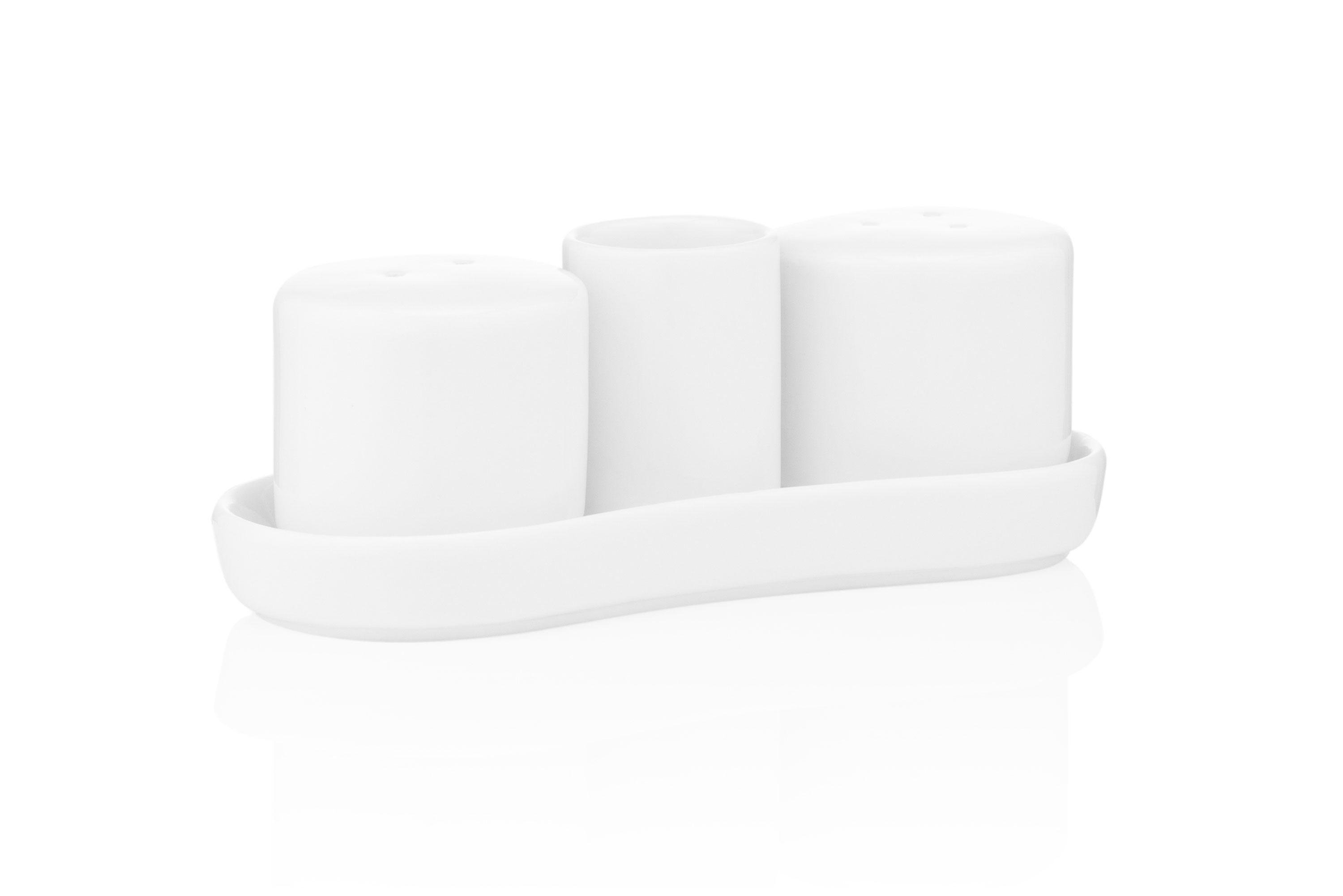 Набор дял специй на подставке Ardesto 4 шт. Белый (AR3736) Набор дял специй на подставке Ardesto 4 шт. Белый (AR3736)