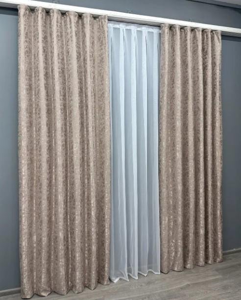 Ткань для штор Pavliani VO лен Светло-пудровый (1715ш) - фото 4 Ткань для штор Pavliani VO лен Светло-пудровый (1715ш) - фото 4