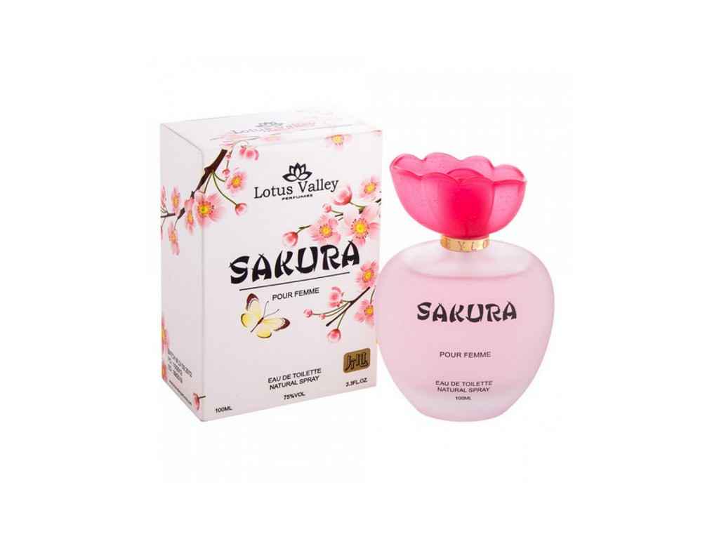 Туалетная вода для женщин Lotus Valley Sakura 100 мл (664123)