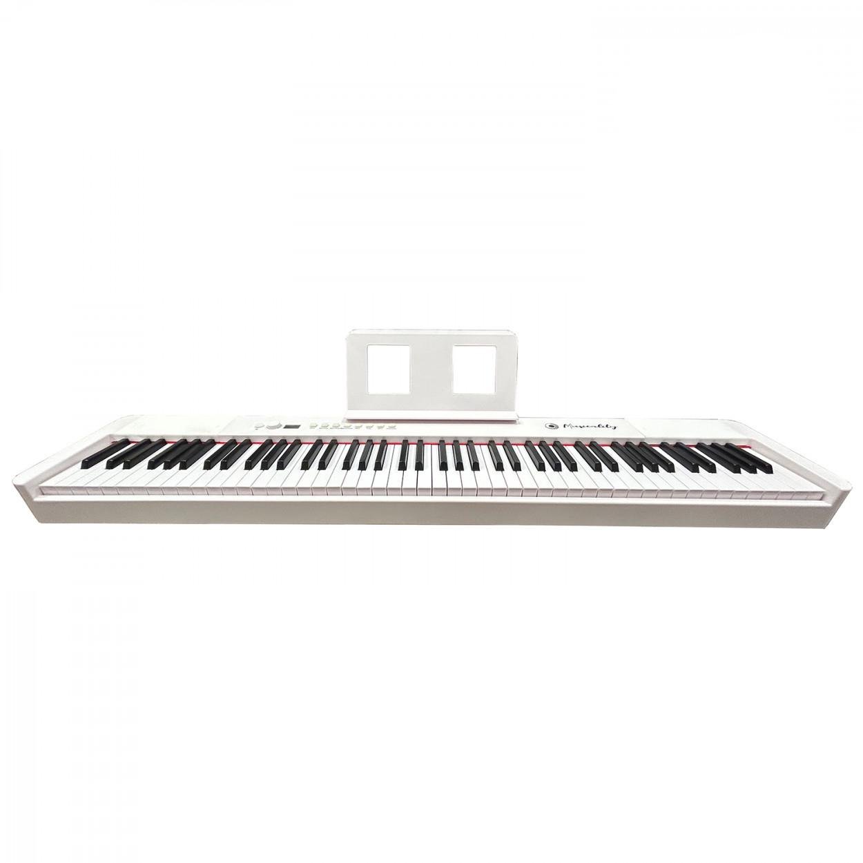 Піаніно цифрове Musicality HP88-WH HammerPiano з чохлом (64392)