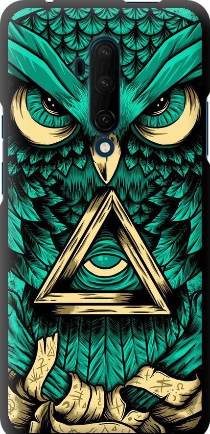 Чехол на OnePlus 7T Pro Сова Арт-тату (3971b-1810-42517) Чехол на OnePlus 7T Pro Сова Арт-тату (3971b-1810-42517)