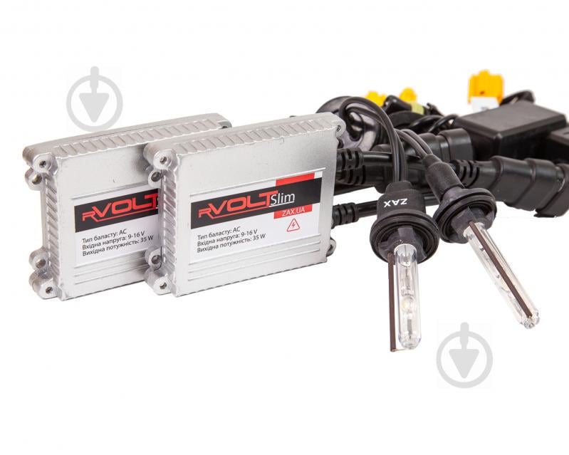 Комплект ксенону rVolt slim 35W 9-16V Zax ceramic H27 4300K Комплект ксенону rVolt slim 35W 9-16V Zax ceramic H27 4300K