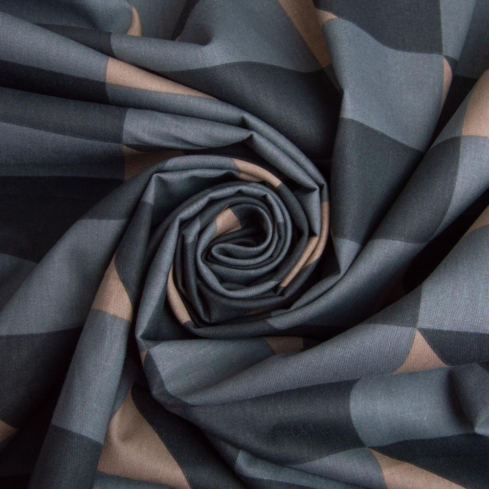 Ткань хлопок сатин для постельного белья ВТ-366-A техно 120 гр/м2 (26809)