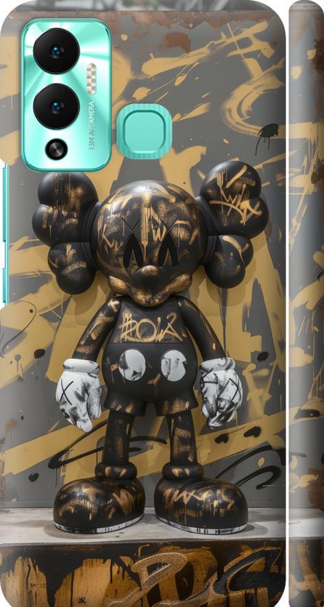 Чехол на Infinix Hot 12 Play Bronze kaws (6097m-2759-42517)