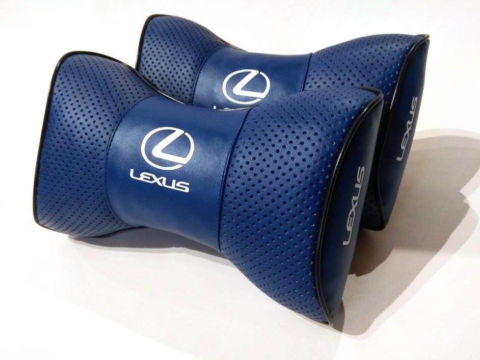 Подушка на подголовник авто Lexus 2 шт. (00541) Подушка на подголовник авто Lexus 2 шт. (00541)