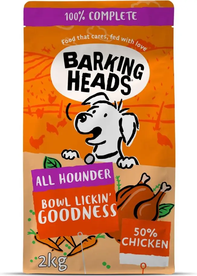 Корм сухой для взрослых собак CHICKEN ALL HOUNDER BOWL LICKIN' GOODNESS с курицей 2 кг (24680646)