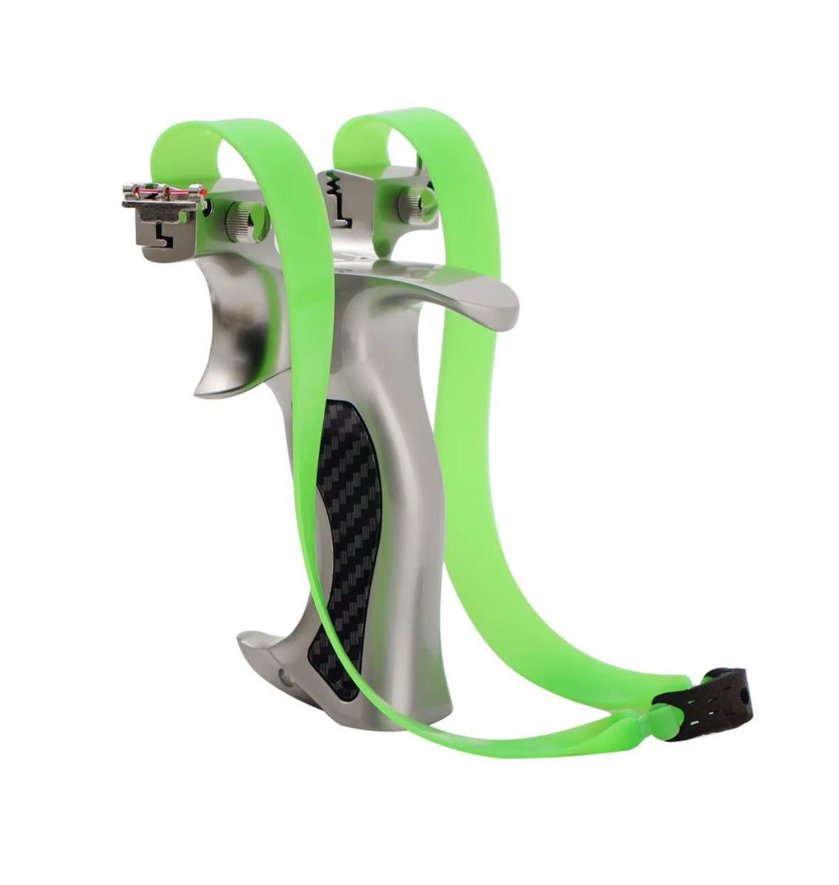 Рогатка металева SFU Titan Hunter з прицілом і карбоновими вставками (0029) - фото 2 Рогатка металева SFU Titan Hunter з прицілом і карбоновими вставками (0029) - фото 2