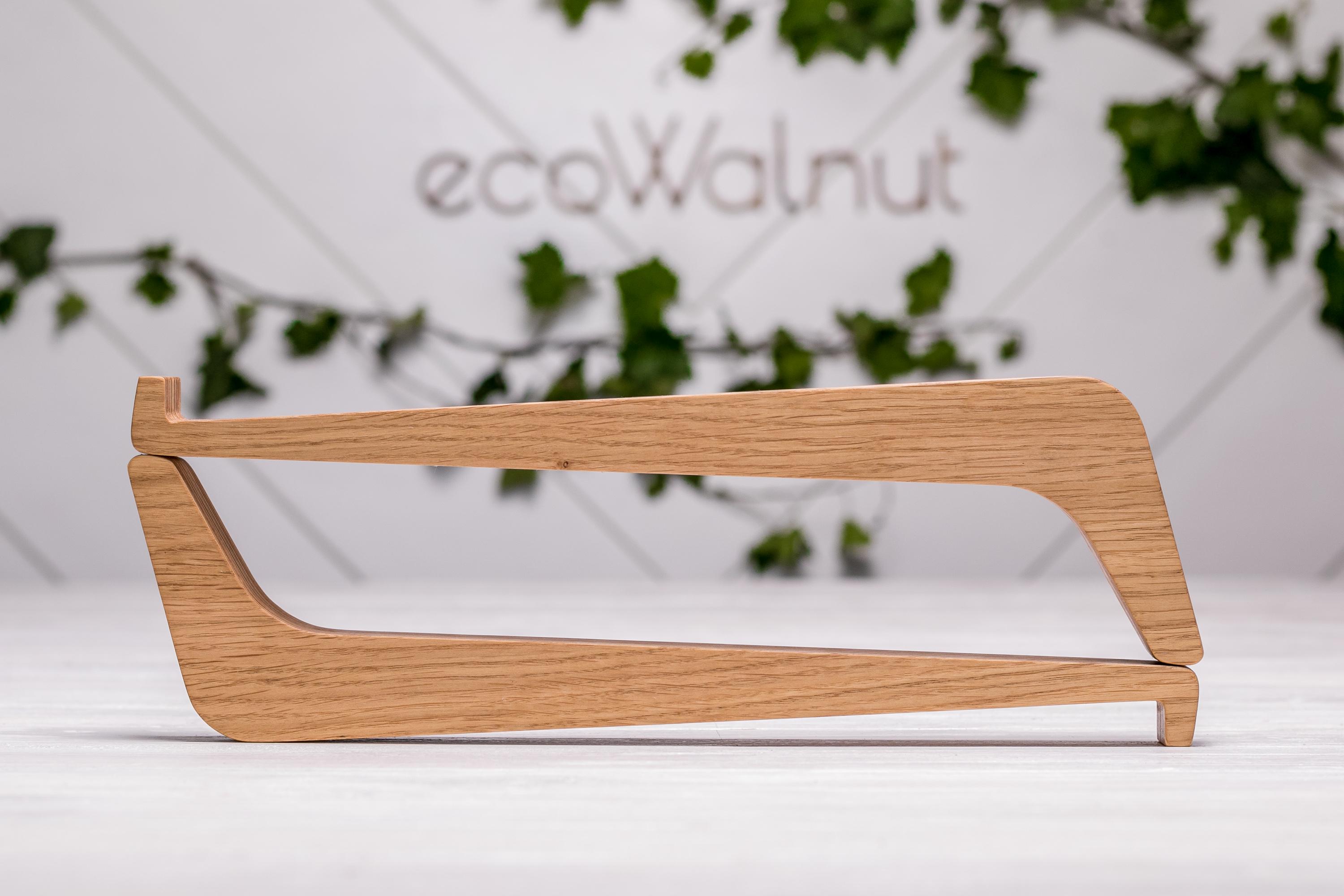 Підставка настільна EcoWalnut з дерева для ноутбука Stand (AW-5) - фото 4