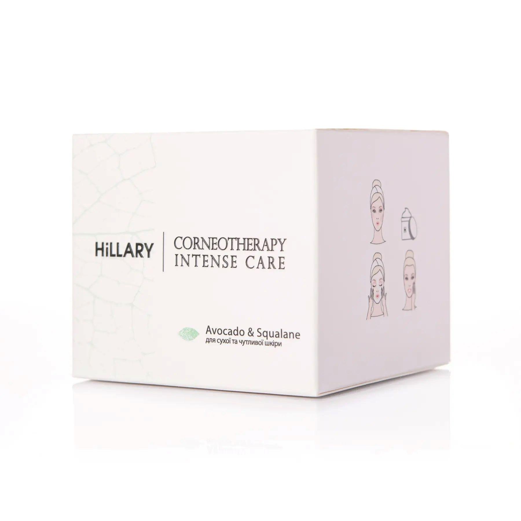 Крем Hillary Corneotherapy Intense Сare Avocado&Squalane для сухої та чутливої шкіри (HI-08-452) - фото 2