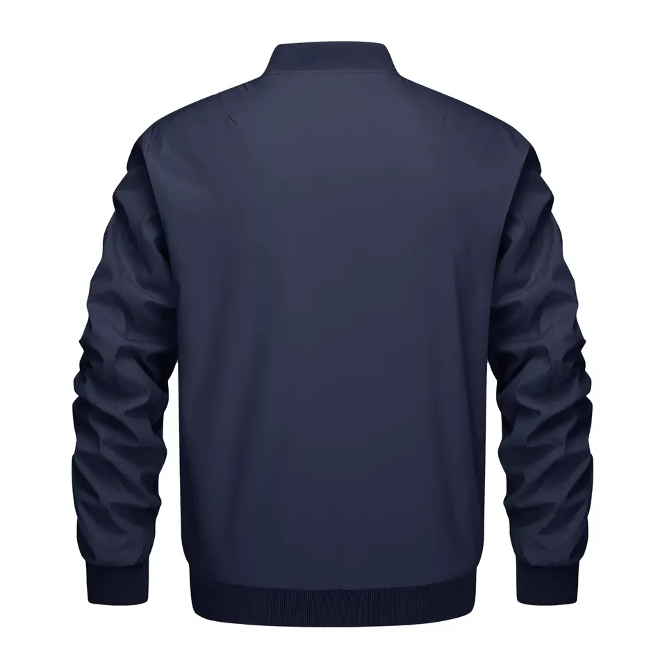 Куртка-бомбер мужская XL Темно-синий (25763634) - фото 2 Куртка-бомбер мужская XL Темно-синий (25763634) - фото 2