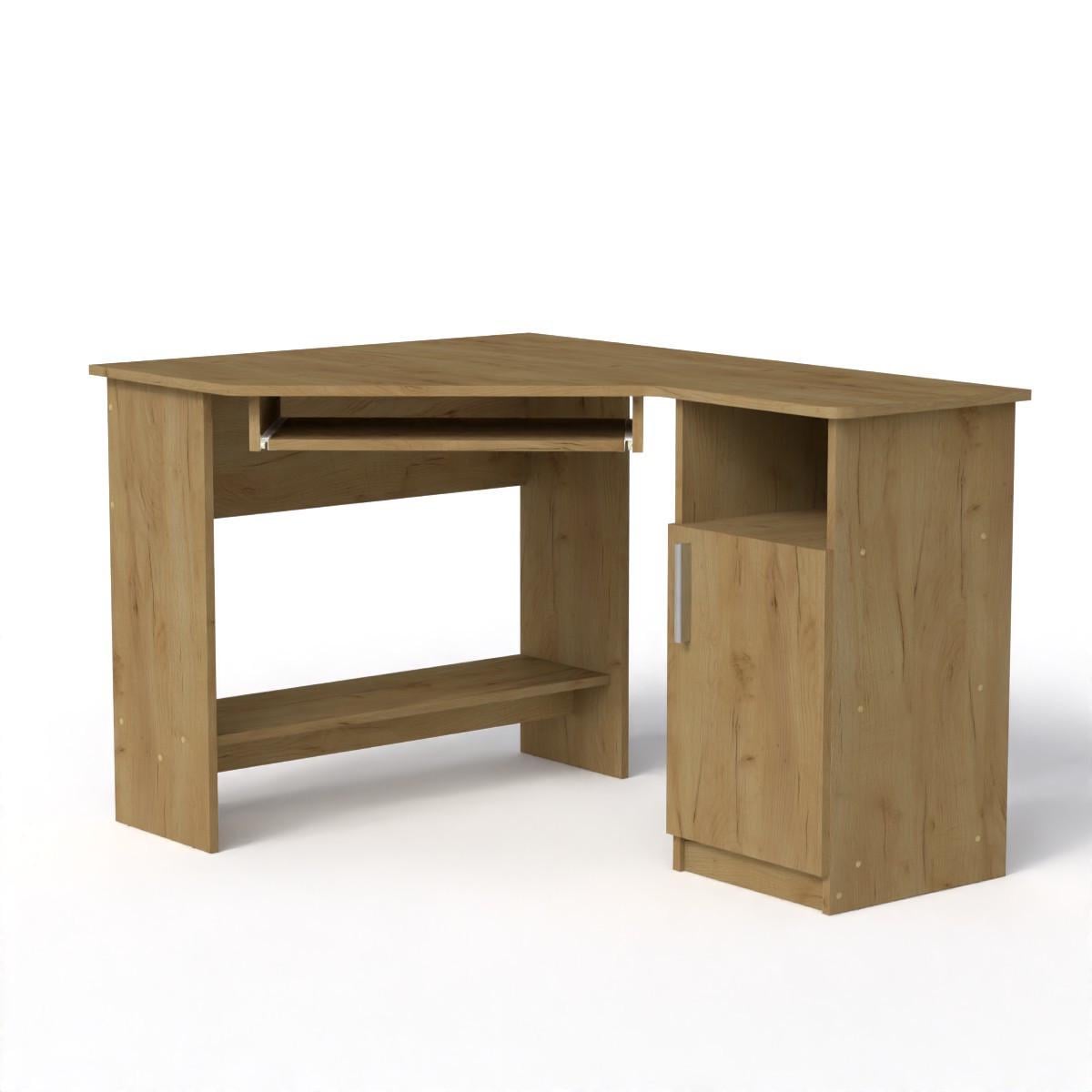 Стол компьютерный Компанит СУ-13 120х90х74,9 см Дуб крафт золотой (26728850)