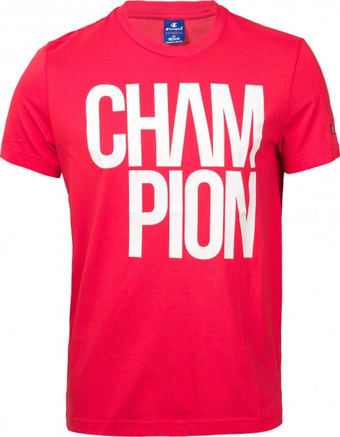Футболка Champion 211287xRS017 чоловіча Червоний (180336)