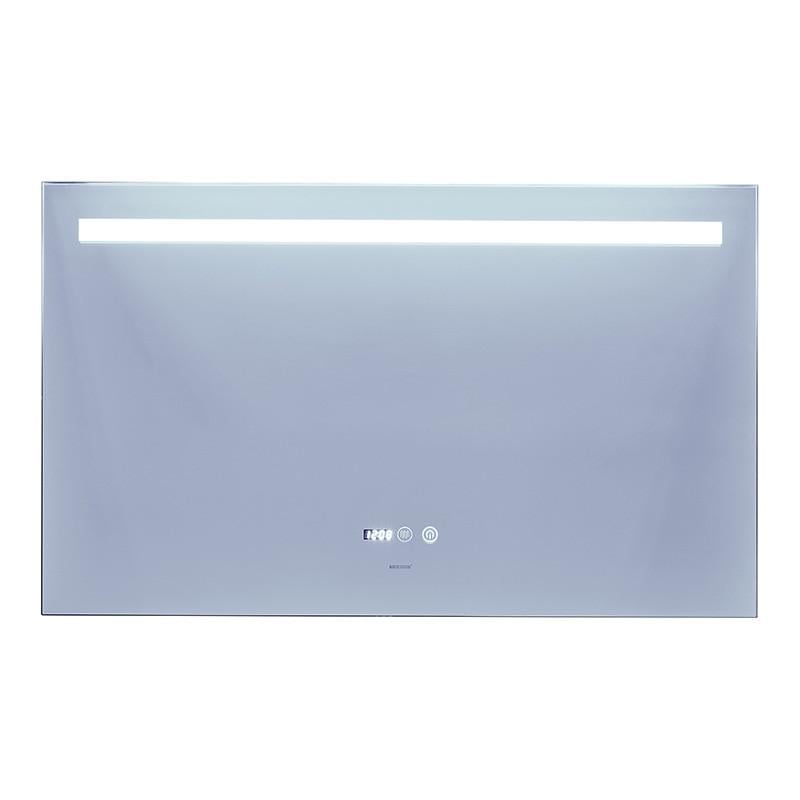 Зеркало MIXXUS Strong MR05-100x60 часы/LED-подсветка/антизапотевание (MI6009)