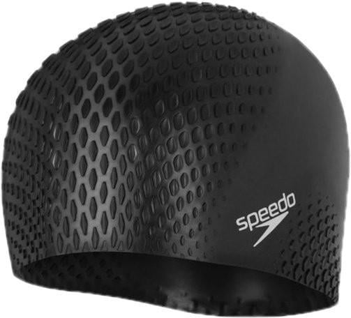 Шапка для плавання Speedo BUBBLE ACTIVE + CAP AU OSFM Чорний (8-139540001)