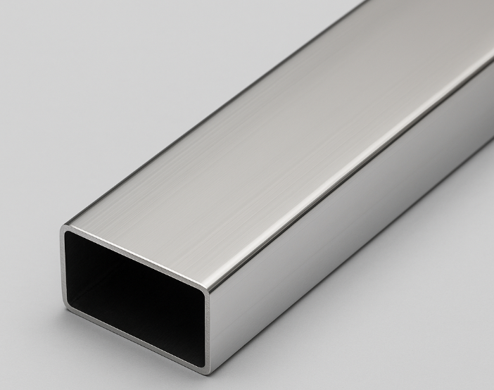 Труба профильная нержавеющая сталь AISI 201 полированная 60х30х1,5х3000 мм (188)