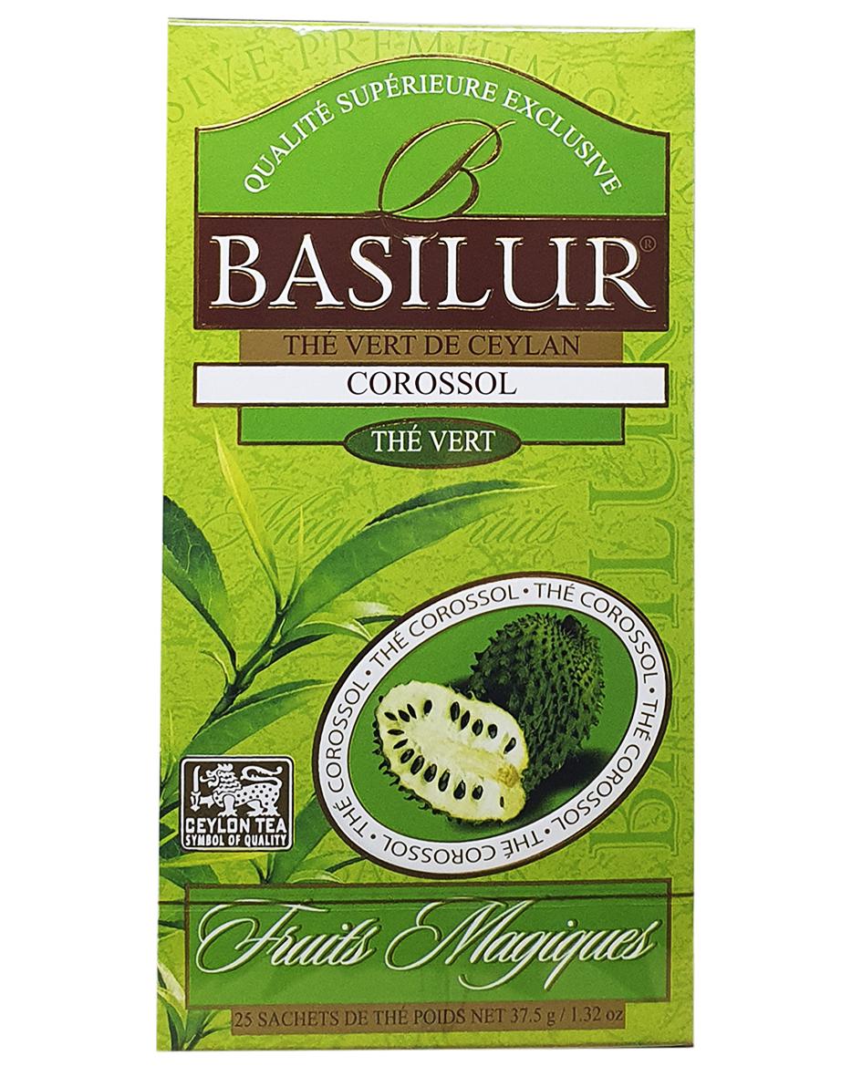 Чай зеленый Basilur Магические Фрукты Саусеп 25 шт. х 1,5 г (56012) - фото 3