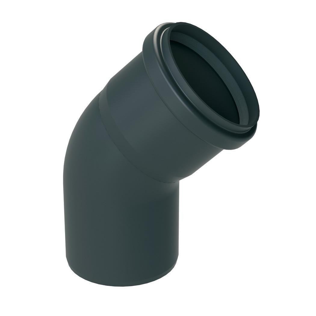 Колено для конденсационного котла Almeva d 60 мм 45° (12843173)