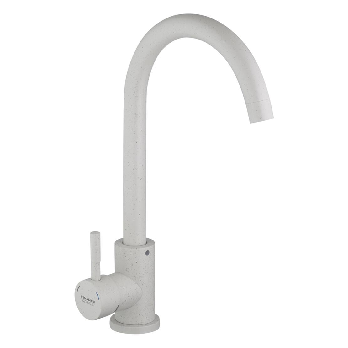 Смеситель для кухни Kroner KRP Edelstahl Klassisch WEI035 Белый (CV023007)