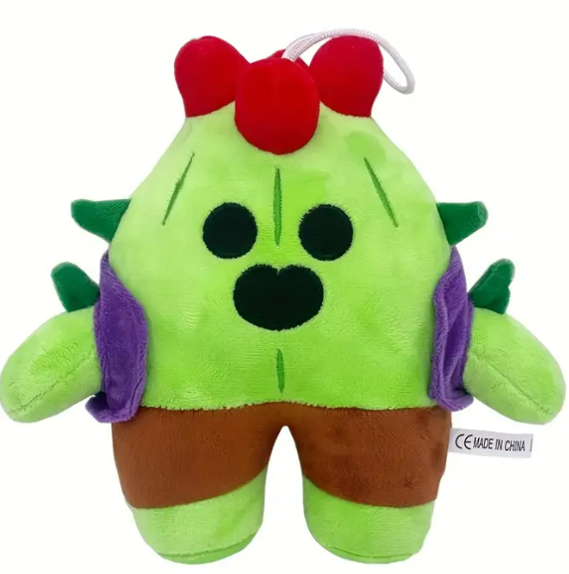 Мягкая игрушка детская Спайк Brawl Stars 19 см (100113)