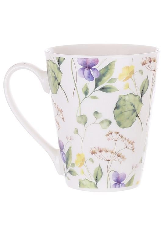 Чашка фарфоровая BonaDi Floral 325 мл (311-103)