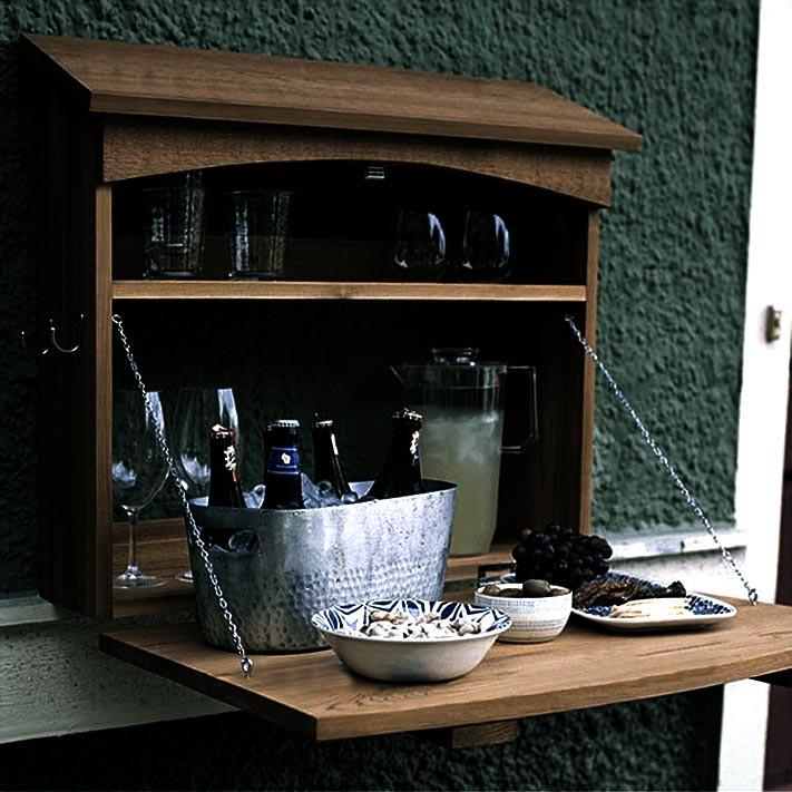 Бар настінний з дерева Валедорія Капучіно (НББ-003909)