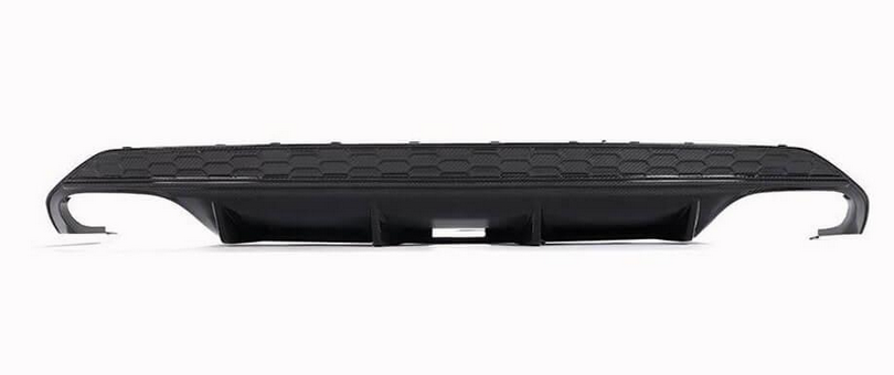 Диффузор заднего бампера DDCarbon V2 для S-Line SD 2020-2023 для Audi A3 2020- гг. натуральный карбон (132752)