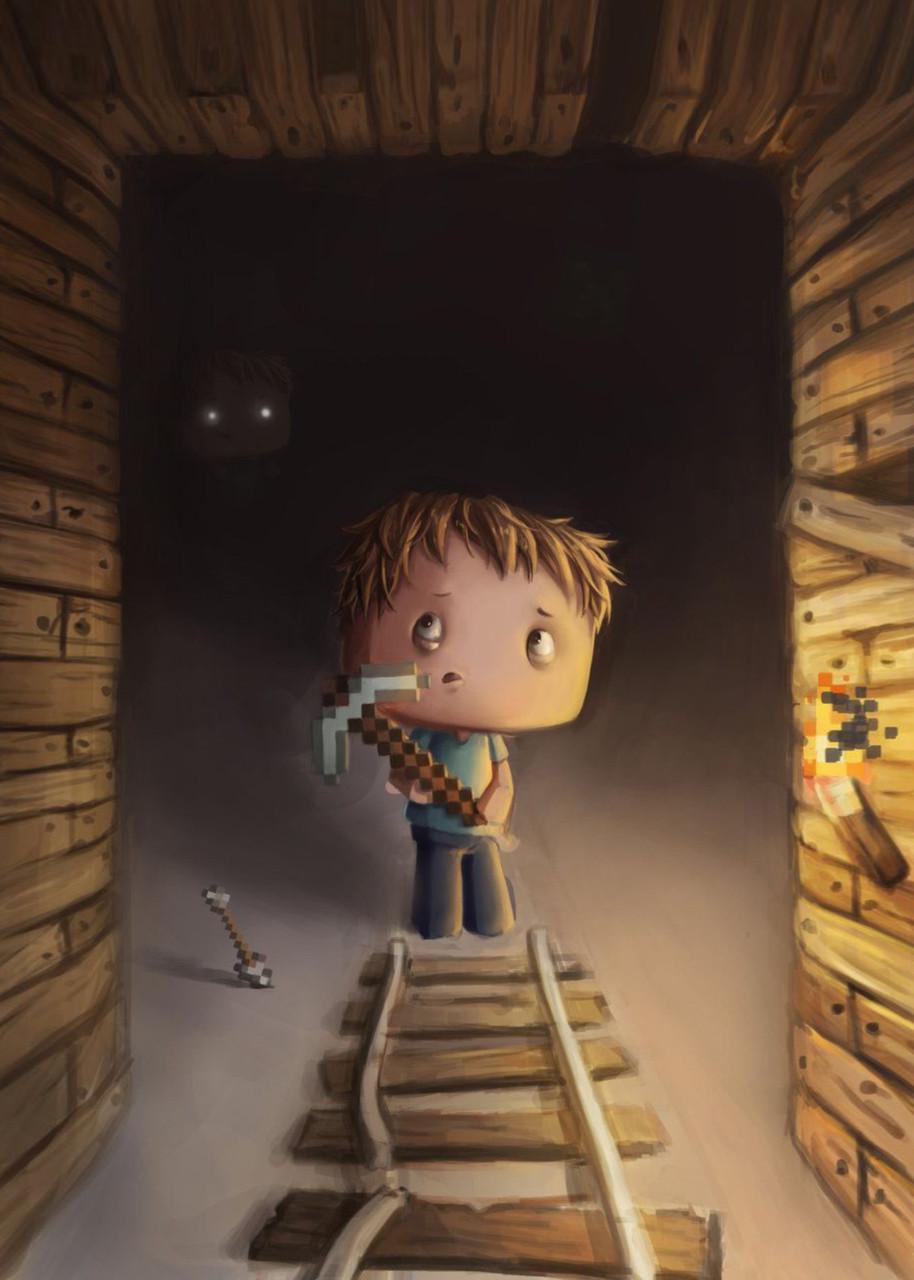 Картина GeekLand Minecraft фан (MC.09.200)