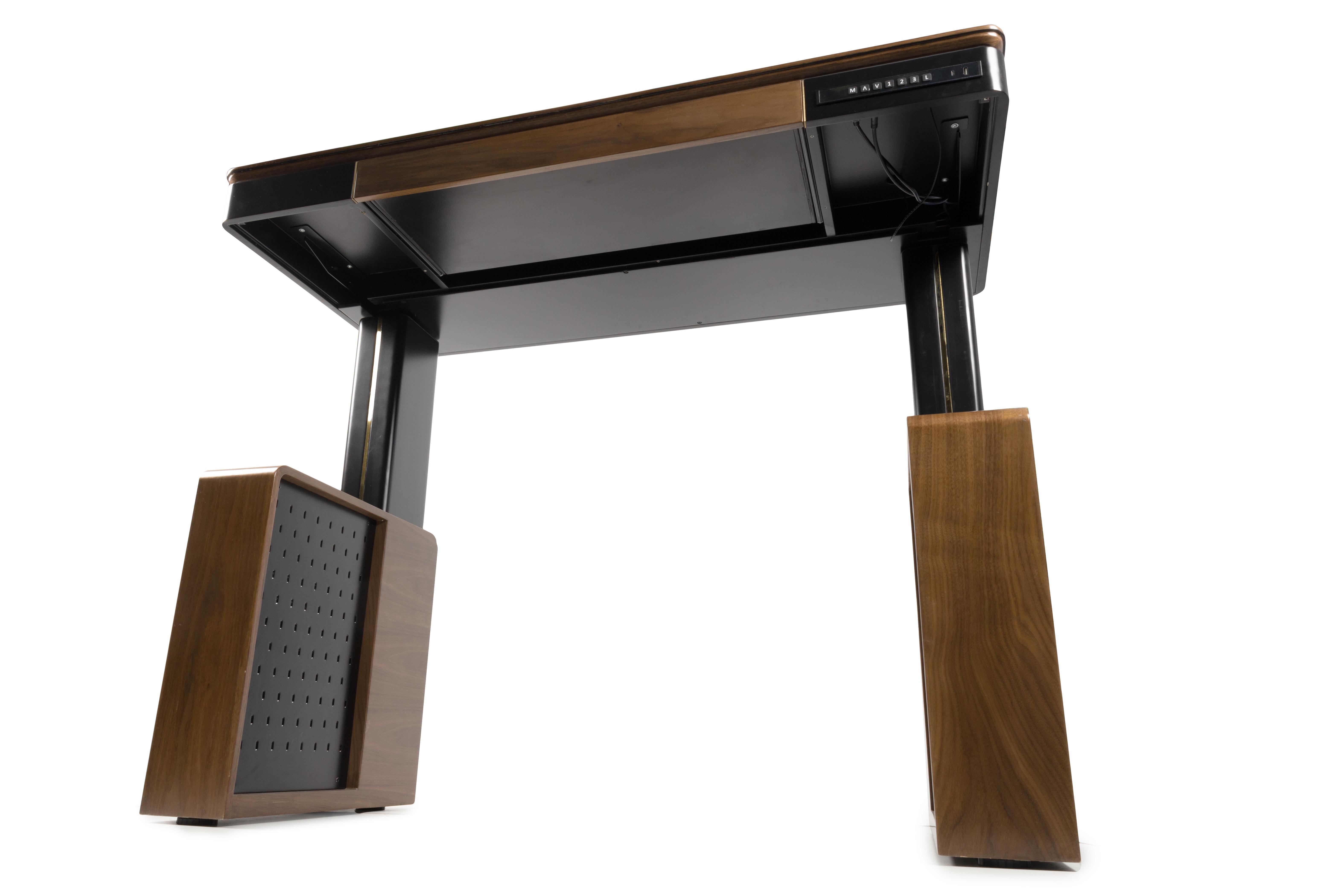 Регульований стіл кабінет Barsky Lux 2 motors 1400x700 мм Wood (LT-01) - фото 8