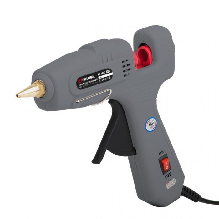 Пистолет клеевой Intertool 230В 10,8-11,5 мм (1509319865) - фото 2