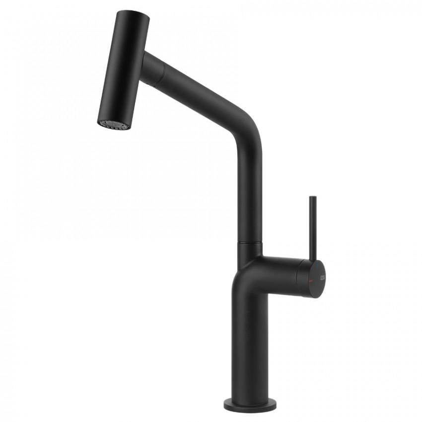 Смеситель кухонный Gessi Stelo XL Black (60313299)
