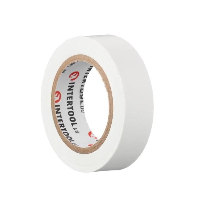 Лента изоляционная INTERTOOL IT-0033 0,15x17 мм x 10 м Белый (11938811)