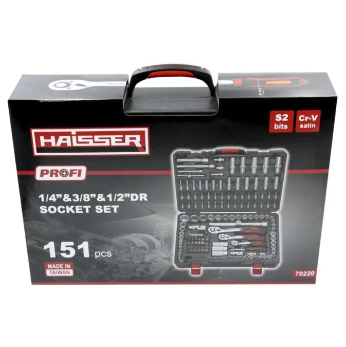 Набір інструментів Haisser 70220 151 од. - фото 2