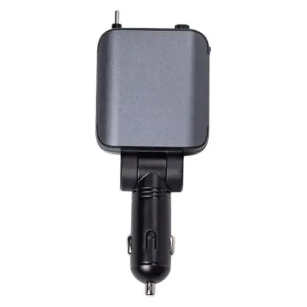 Зарядное устройство автомобильное с LED-проекцией Черный (HP-E1) - фото 2 Зарядное устройство автомобильное с LED-проекцией Черный (HP-E1) - фото 2